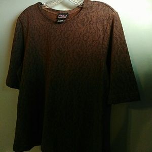 Brown Blouse